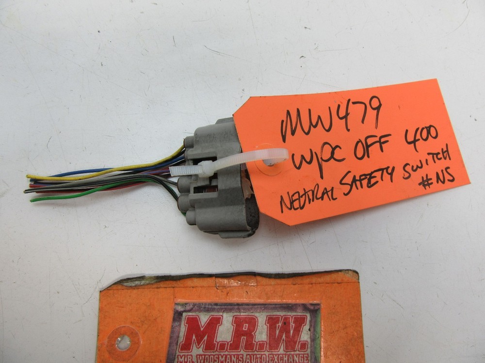 NEUTRAL SAFETY SWITCH WIRE PLUG CONNECTOR AUTOMATIC TRANSMISSION fo TOYOTA LEXUS