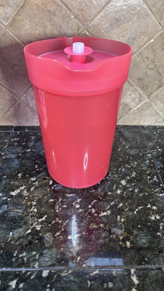 Tupperware Sheer Classic Red 2L Pitcher