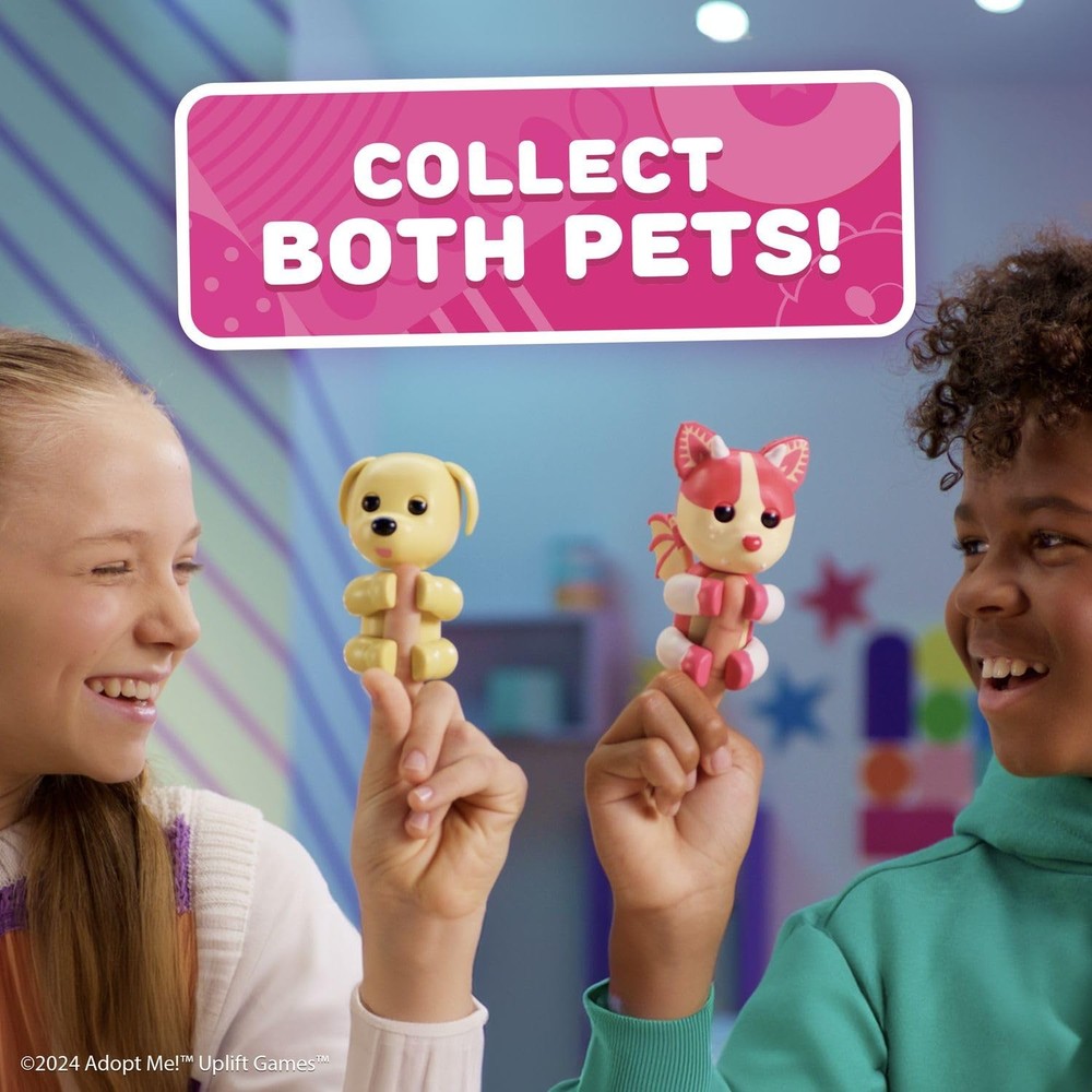 Fingerlings Adopt Me Dog Bat Dragon 2-Pack Bundle