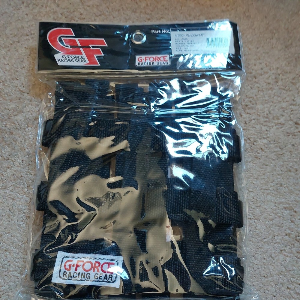 NEW  G-Force Ribbon Window Net 4131BK