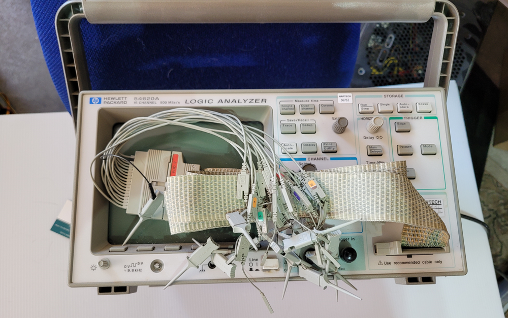 HP 500MHz 16 Channel Logic Analyzer