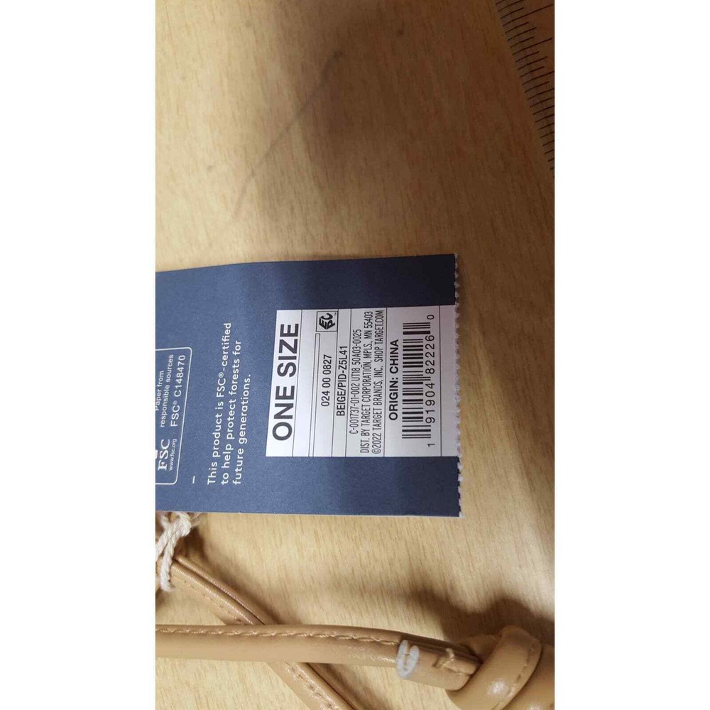 Universal Thread Goods Co. Target Purse Beige Tan New