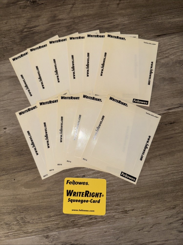 Fellowes Writeright Micro Thin Screen Protectors for Toshiba