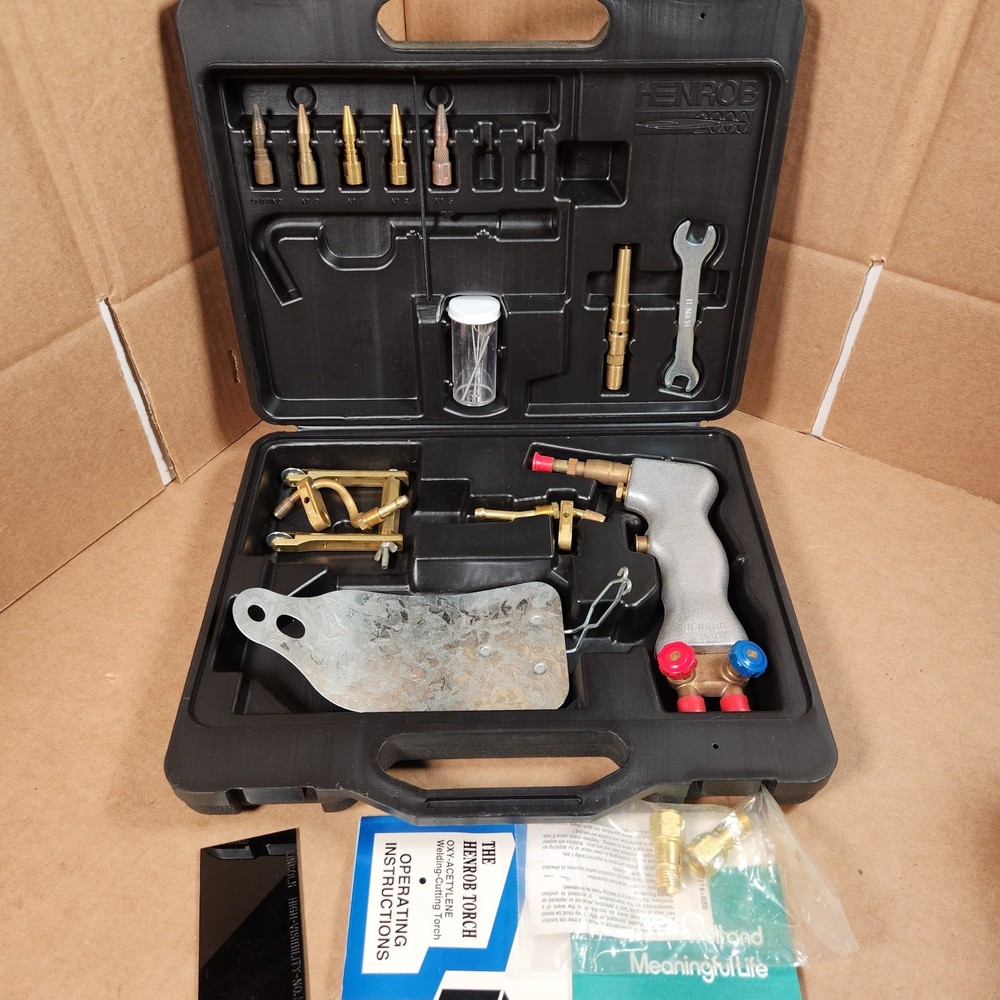 Henrob 2000 Oxy Acetylene Cutting Welding Torch Cobra Dillon DHC