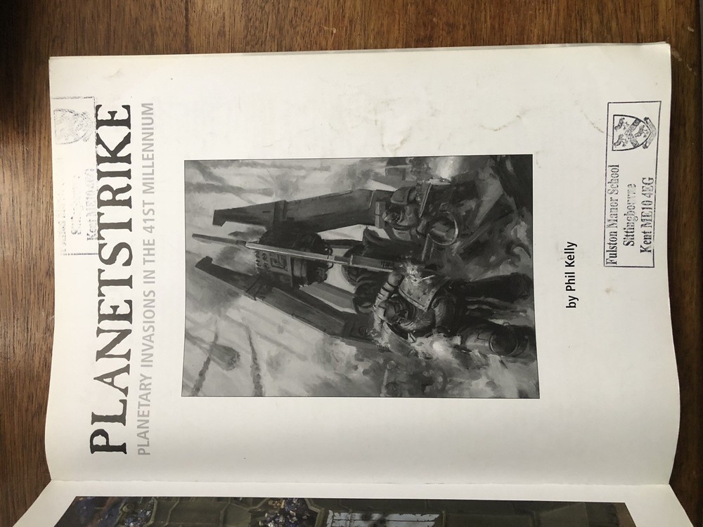 Warhammer 40,000 Planet Strike Expansion Book