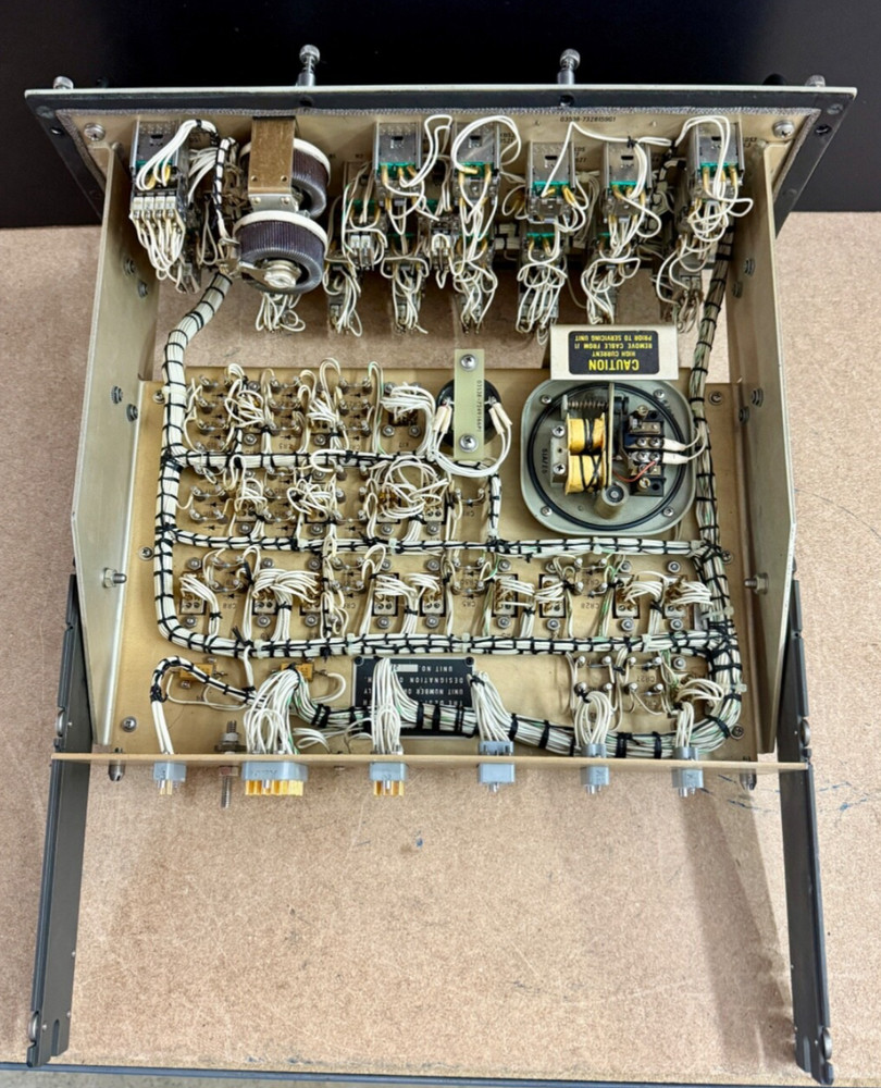 Vintage Naval Sonar Control Panel Indicator for AN/SQR-19 Unit #2