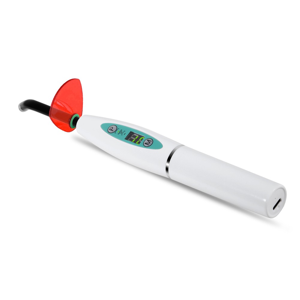 Dental Wireless Cordless LED Cure Curing Light Lamp 2000mw 5W Tool Resin Cure US