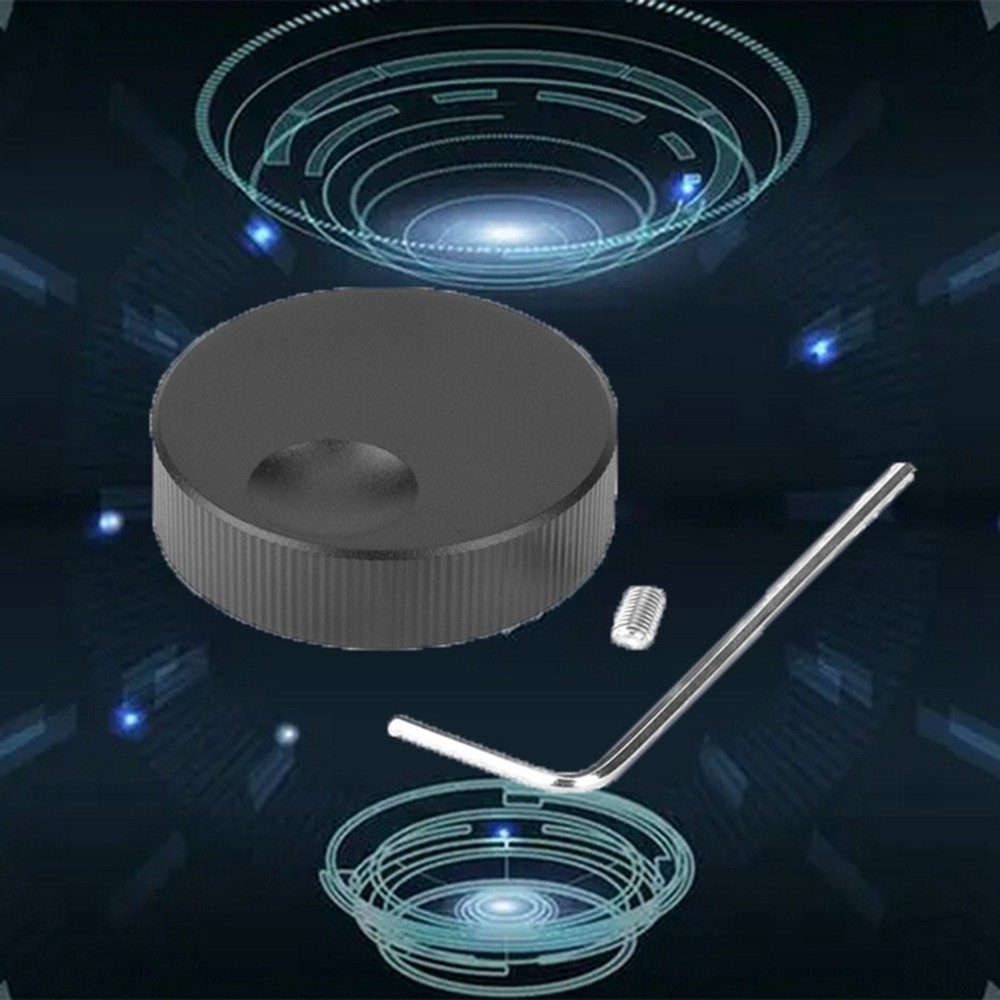 Matte, Universal, Practical, 32 X 13mm, 6mm Hole, Black, Solid Alumi8491