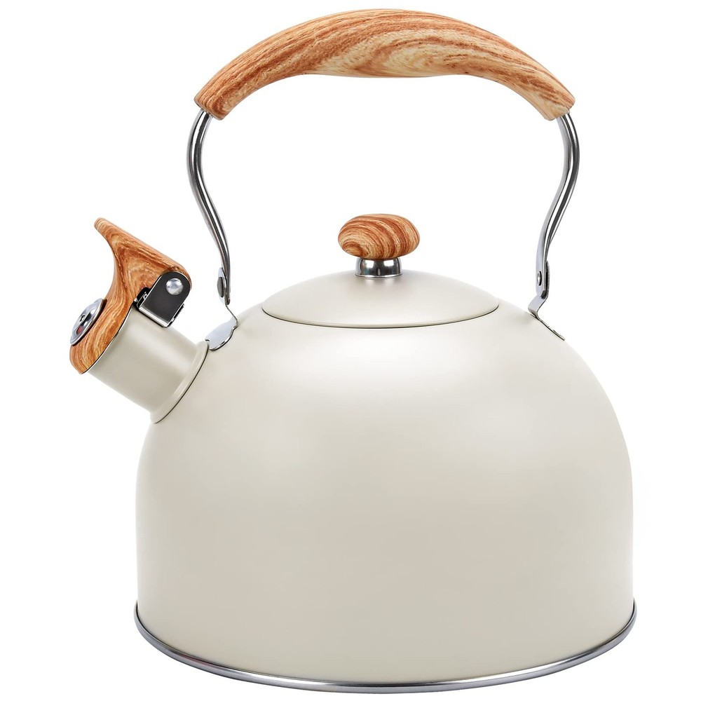 Foedo Tea Kettle Stovetop, 2.6Qt Whistling Tea Pots for Stove Top, Heat-resis...