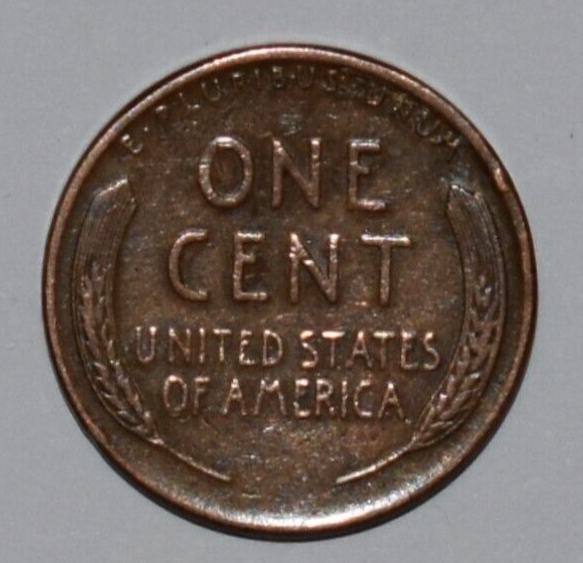 1957 D Penny Multi Error Filled 5 Weak D + Double Die Missing Letter Missing L
