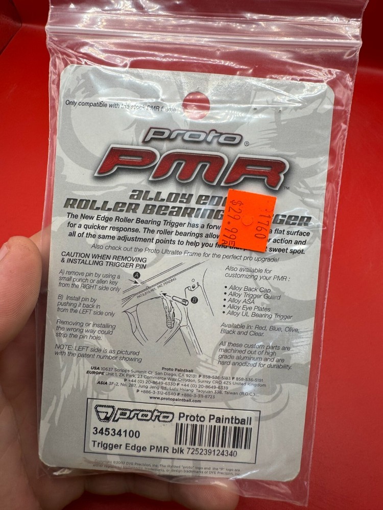 Proto PMR Trigger Kit - Black