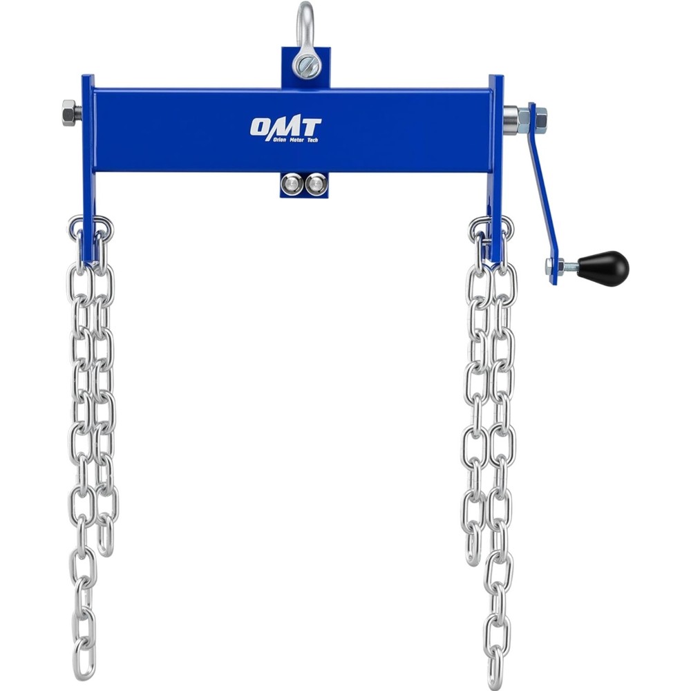 Heavy-Duty 4000 lb Engine Load Leveler with Adjustable Chains & Smooth Control
