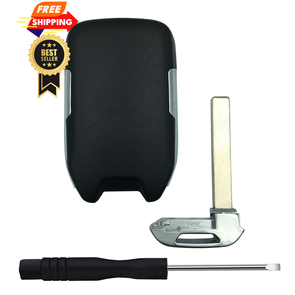 Replacement Keyless Entry Remote Key Fob Shell Case for GMC Acadia Black