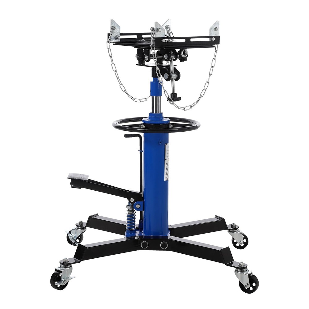 ✔️Transmission Jack 1100 lbs Capacity 33.8 "to 72.8" 2 Stage Adjustable Hydrauli