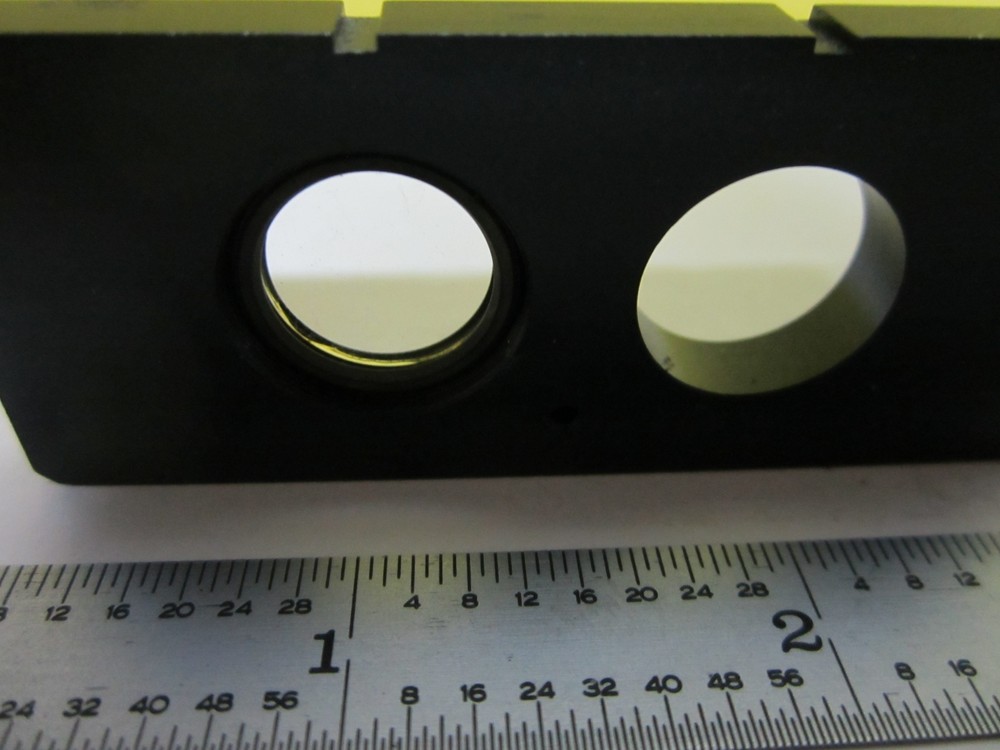 MICROSCOPE PART LEITZ GERMANY SLIDE FILTER 553392 OPTICS AS IS BIN#U2-B-25