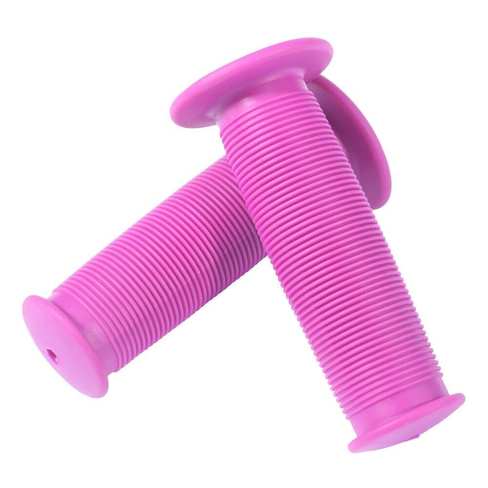 Pink Soft Rubber Handlebar Cover Multi-Purpose Two-Wheeler Accessory