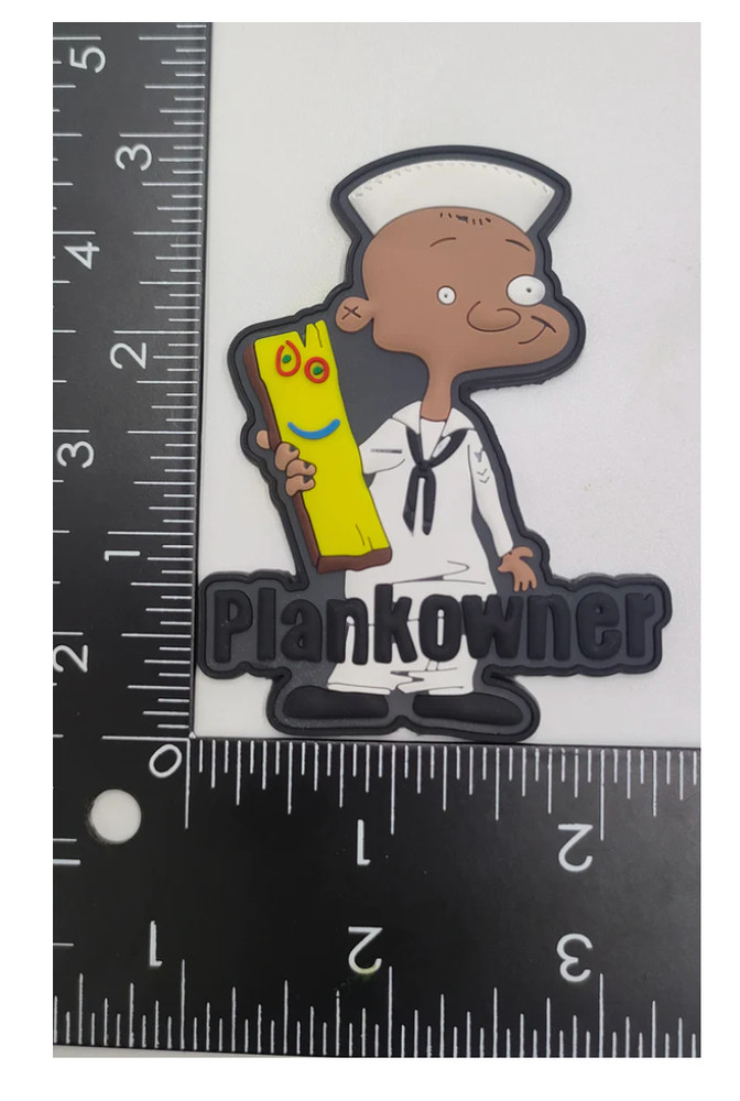 PLANK OWNER SHIP CREW PVC PATCH