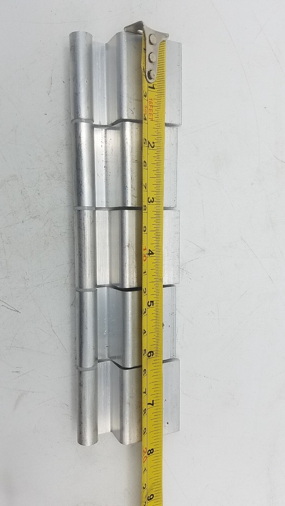 Aluminum Hinge 5 Leaf, RV Camper Door Hinge Toy Hauler Trailer Challenger 7-3/4"