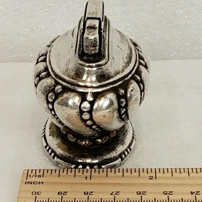 Vintage Ronson Crown Table Lighter Art Deco - Not Tested