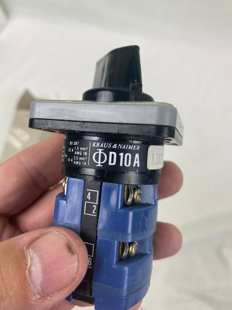 Kraus & Naimer D10A | A3A230 | Selector Switch New