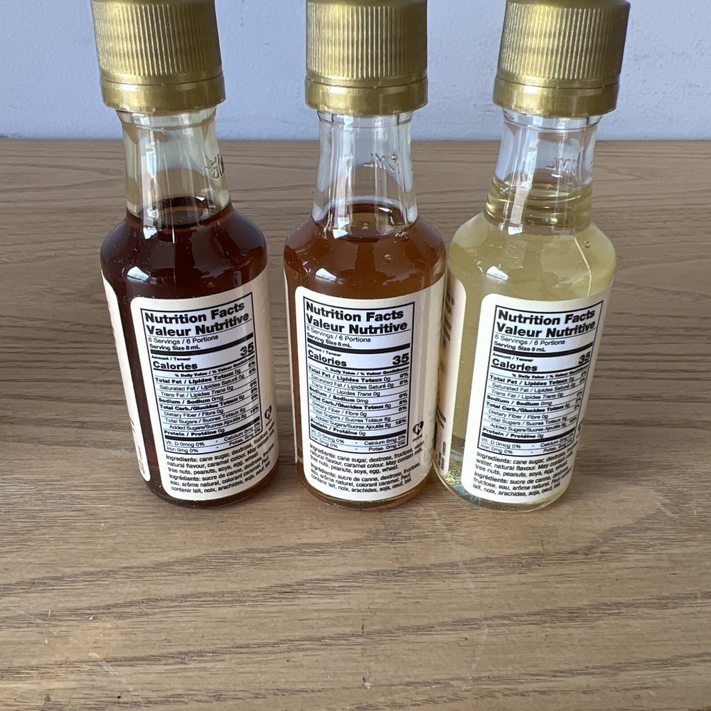 Amoretti Premium Classic Syrups 50ml (3 Pack)