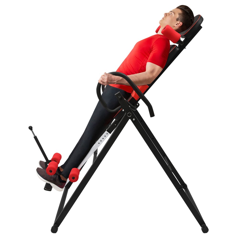 4Gear Inversion Table Load 150kg Strength Training Equipment Hang Exercise Bench