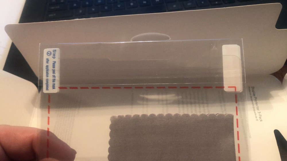 Verizon Display Screen Protector for Asus ZenPad Z8 3-Pack ( New in Open Box )