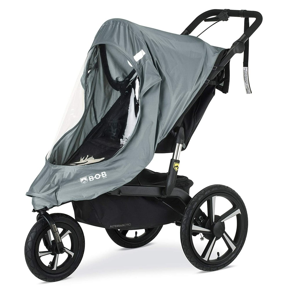 BOB Weather Shield Single Strollers with Swivel Front Wheels Including Wayfinder