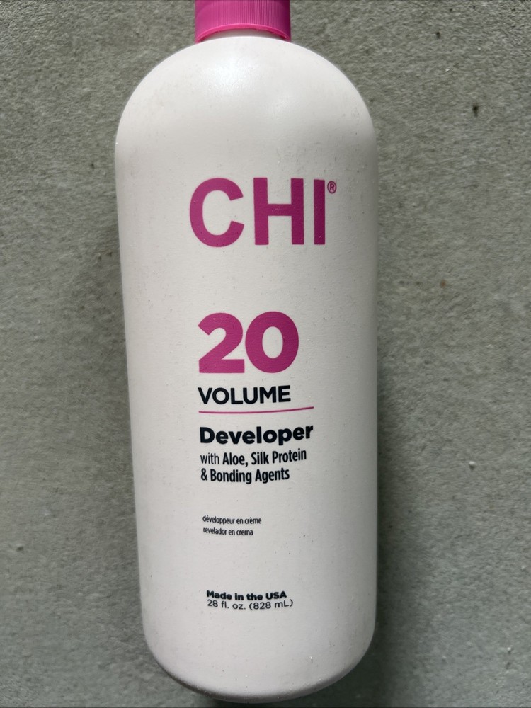 CHI 20 Volume Developer 28 oz With Aloe Silk Protein And Bonding Agents ￼