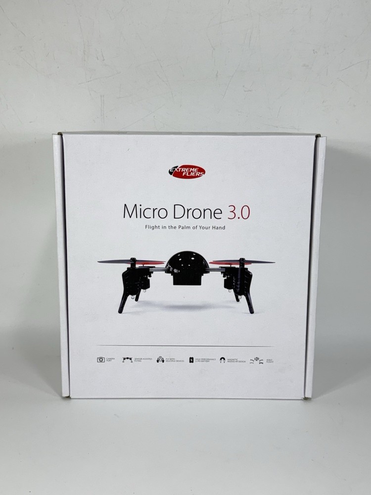 Extreme Fliers Micro Drone 3.0 Kit with WiFi HD Camera, Controller ~ Bad Battery