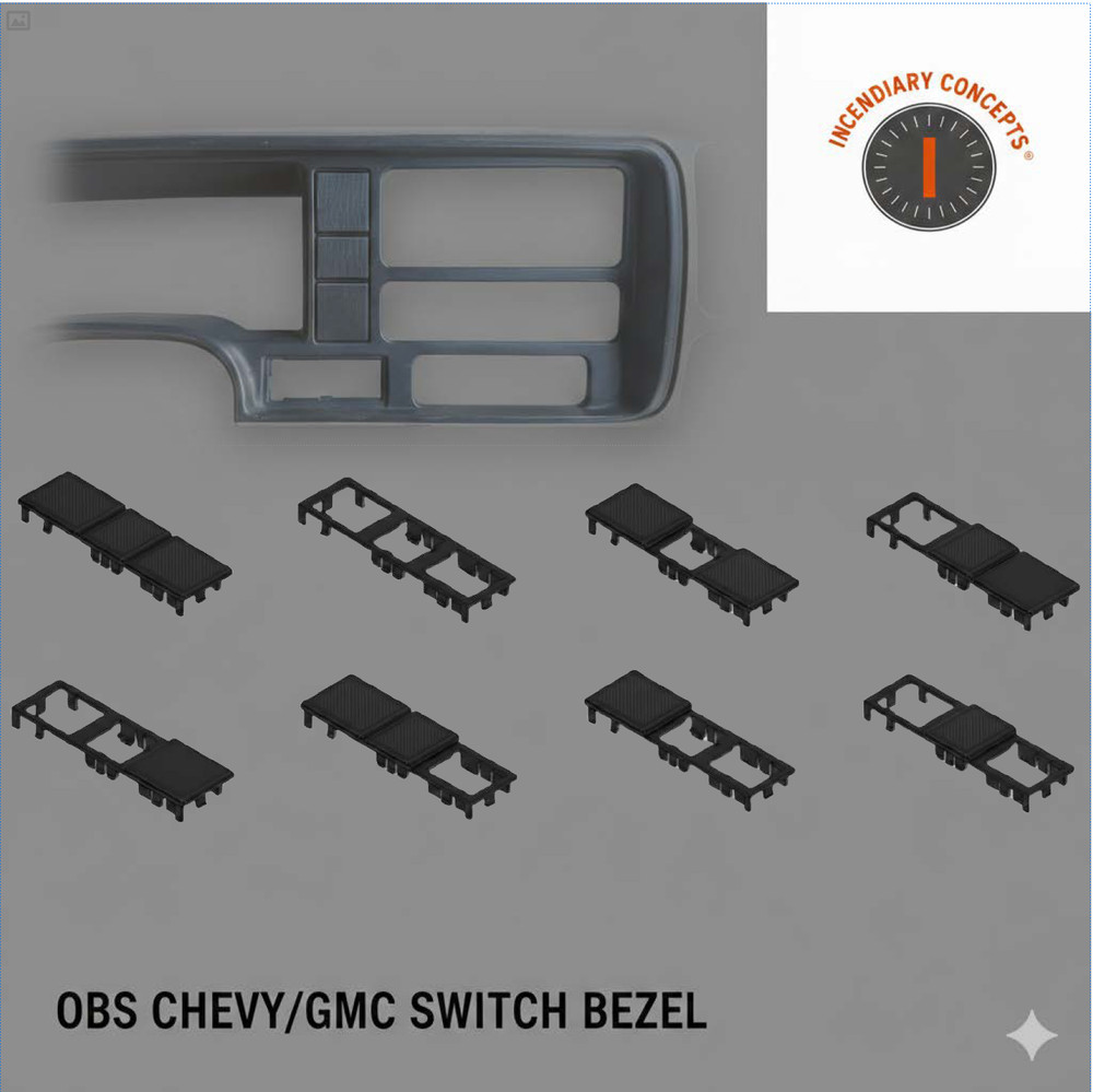 95-02 Chevrolet/GMC C/K Switch Bezel (8 options available)