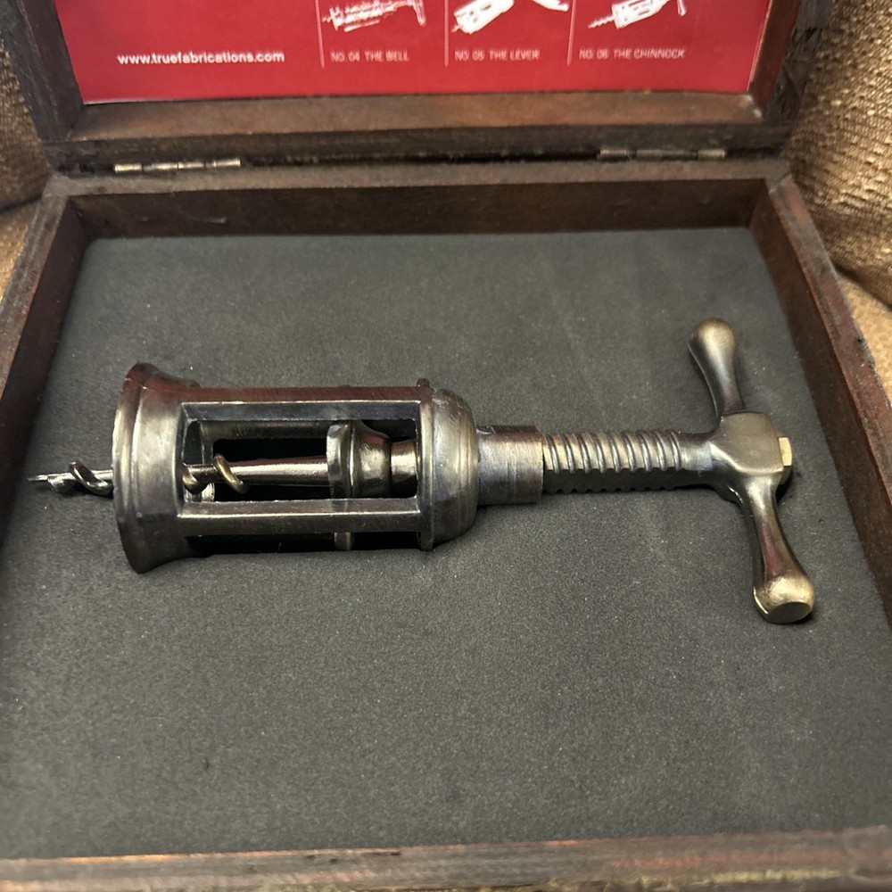 Corkscrew True Fabrications No.6 The Chinnock in Hinged Box Case