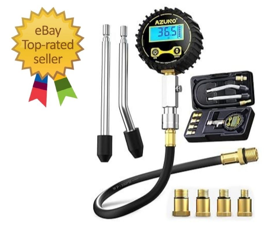 Compression Tester Automotive, Digital Gauge Molded Case