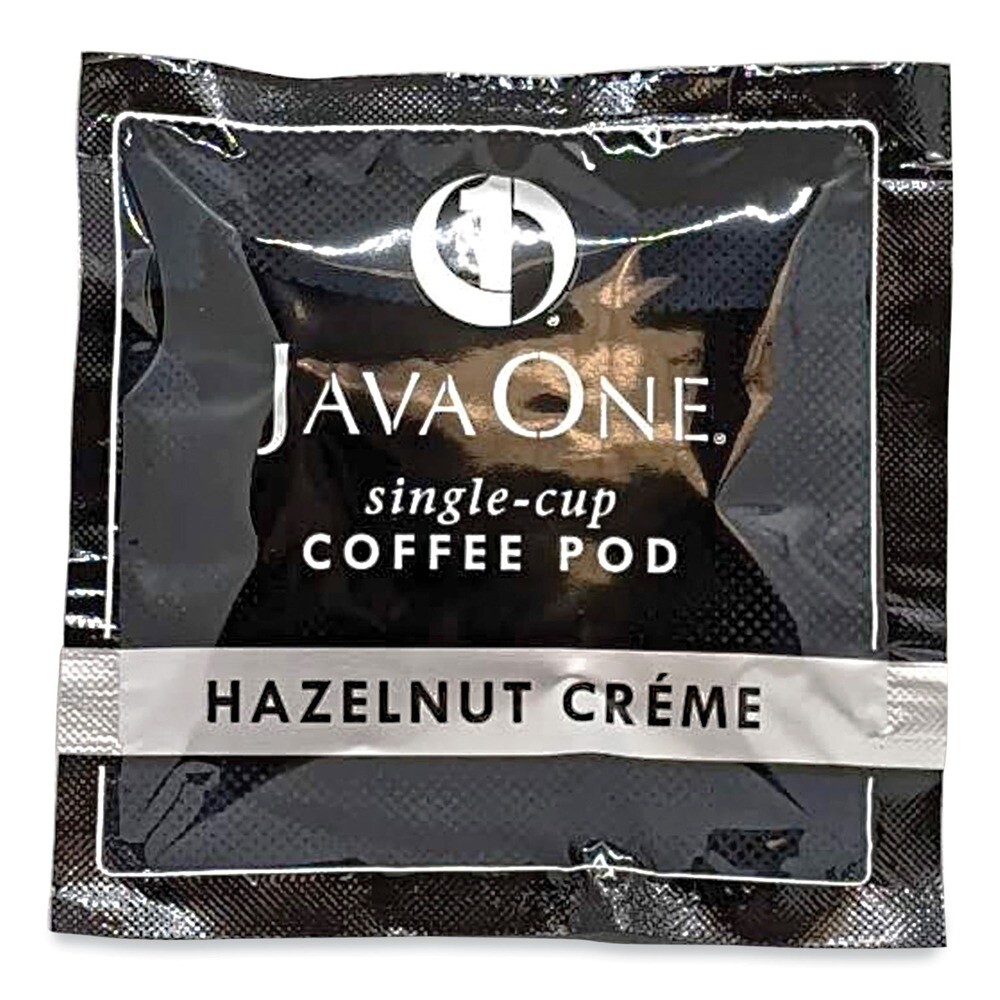 Java One 70500 Single Cup Coffee Pods - Hazelnut Creme (14/BX) New