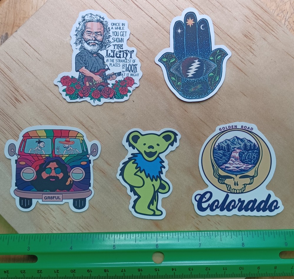 Grateful Dead Stickers