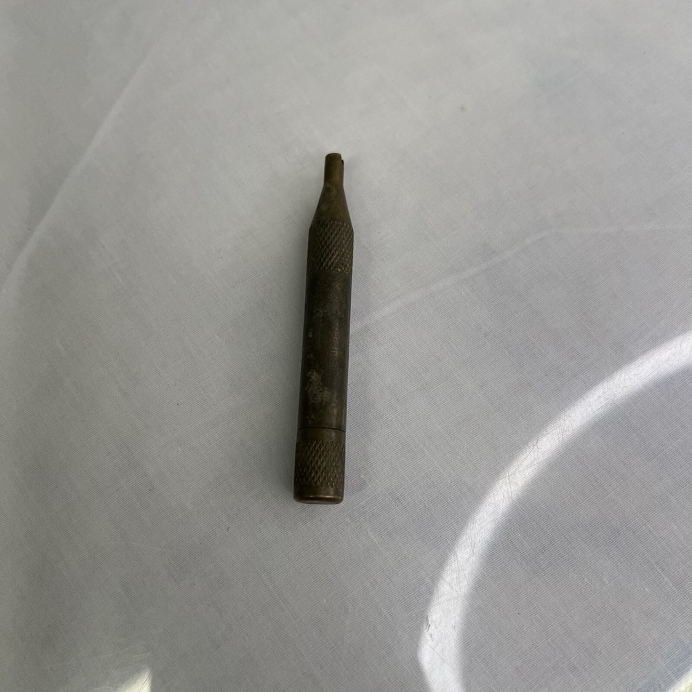 Vintage brass nesting screwdriver case *See Pics