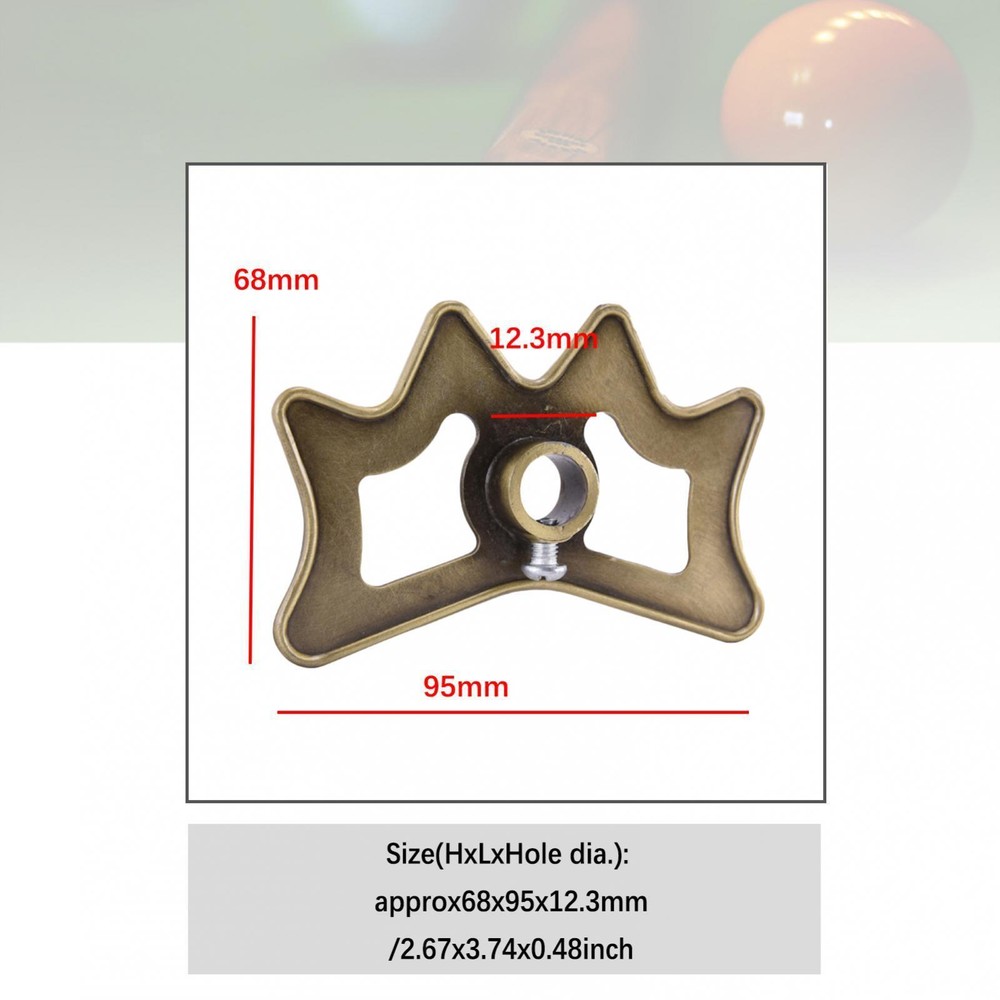 Billiard / Pool Accessory : Permanent Bridge Head , Stick