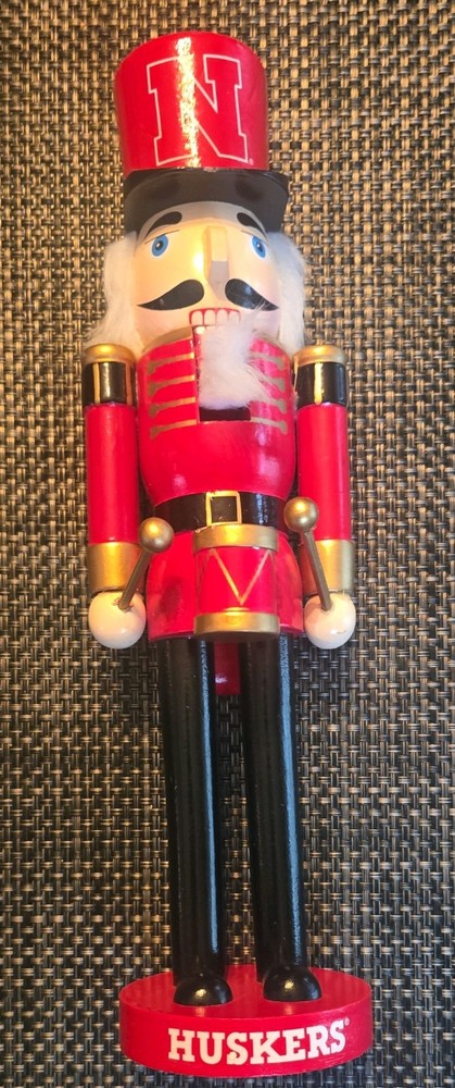 Nebraska Huskers Nutcracker Foco 14"