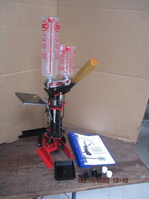 MEC 9000G, 20ga.  Shotshell Reloading Press, Progressive