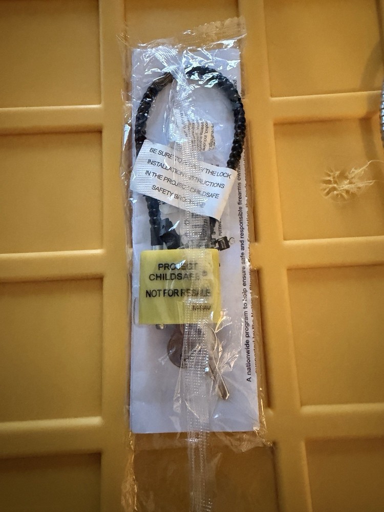 Gun Lock With Key