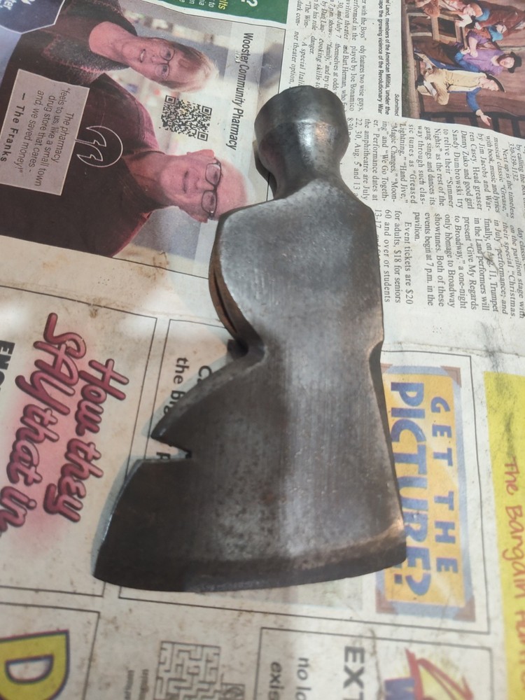 VintagePLUMB VICTORY HAMMER HATCHET HEAD