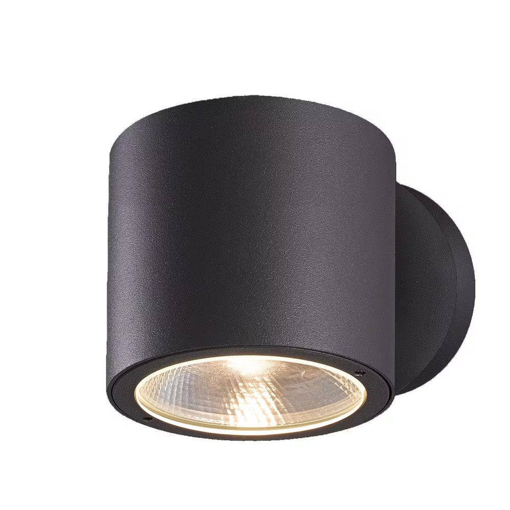 Graphite Grey LED Outdoor Wall Mount from the Volume Collection