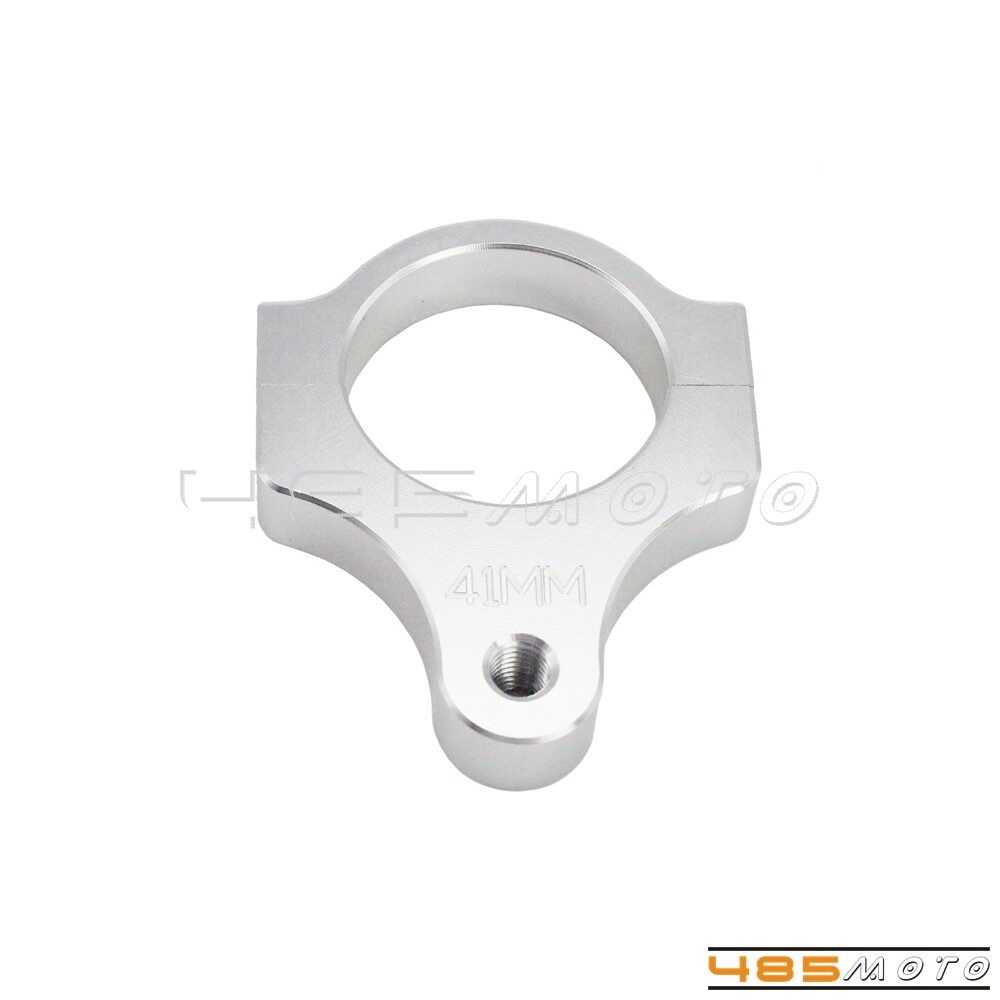 41mm Motorcycle ATV Steering Damper Fork Frame Mount Clamp Bracket -CNC Aluminum