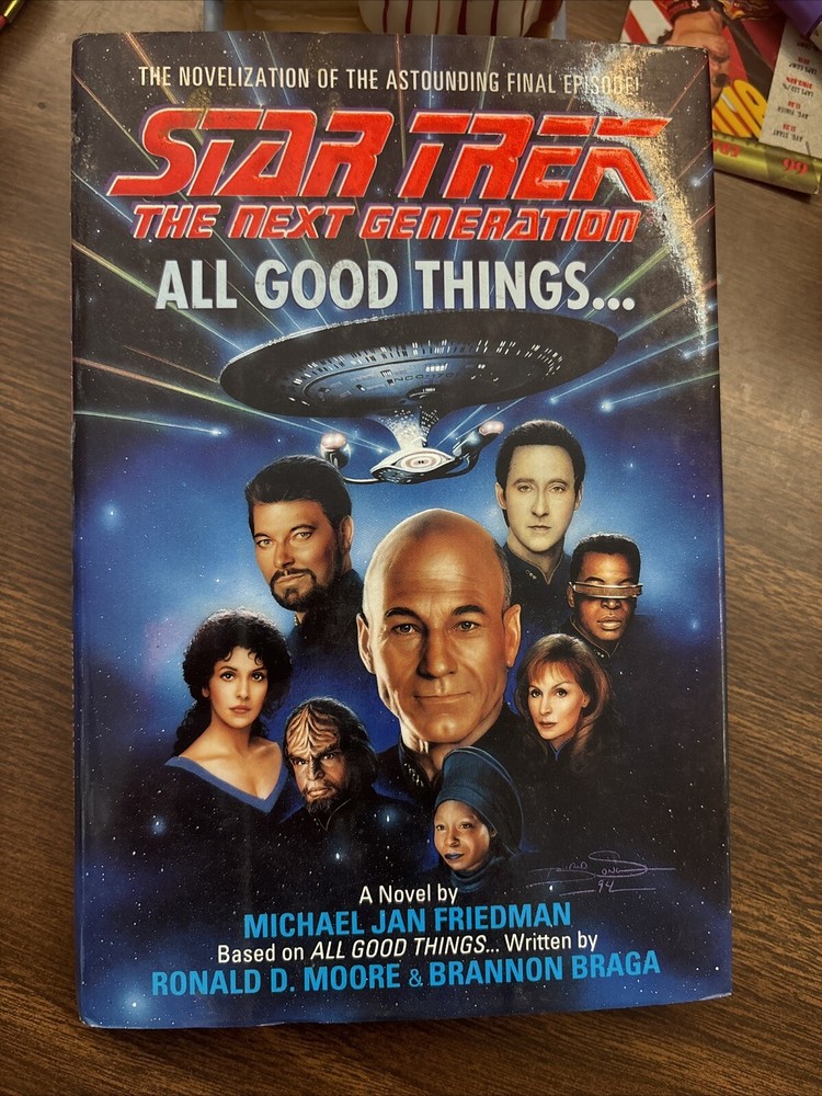 Star Trek All Good Things The Novel