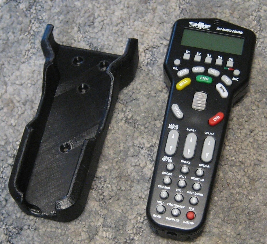 MTH ORIGINAL REMOTE CONTROL HOLDER NEW O Scale mount anywhere