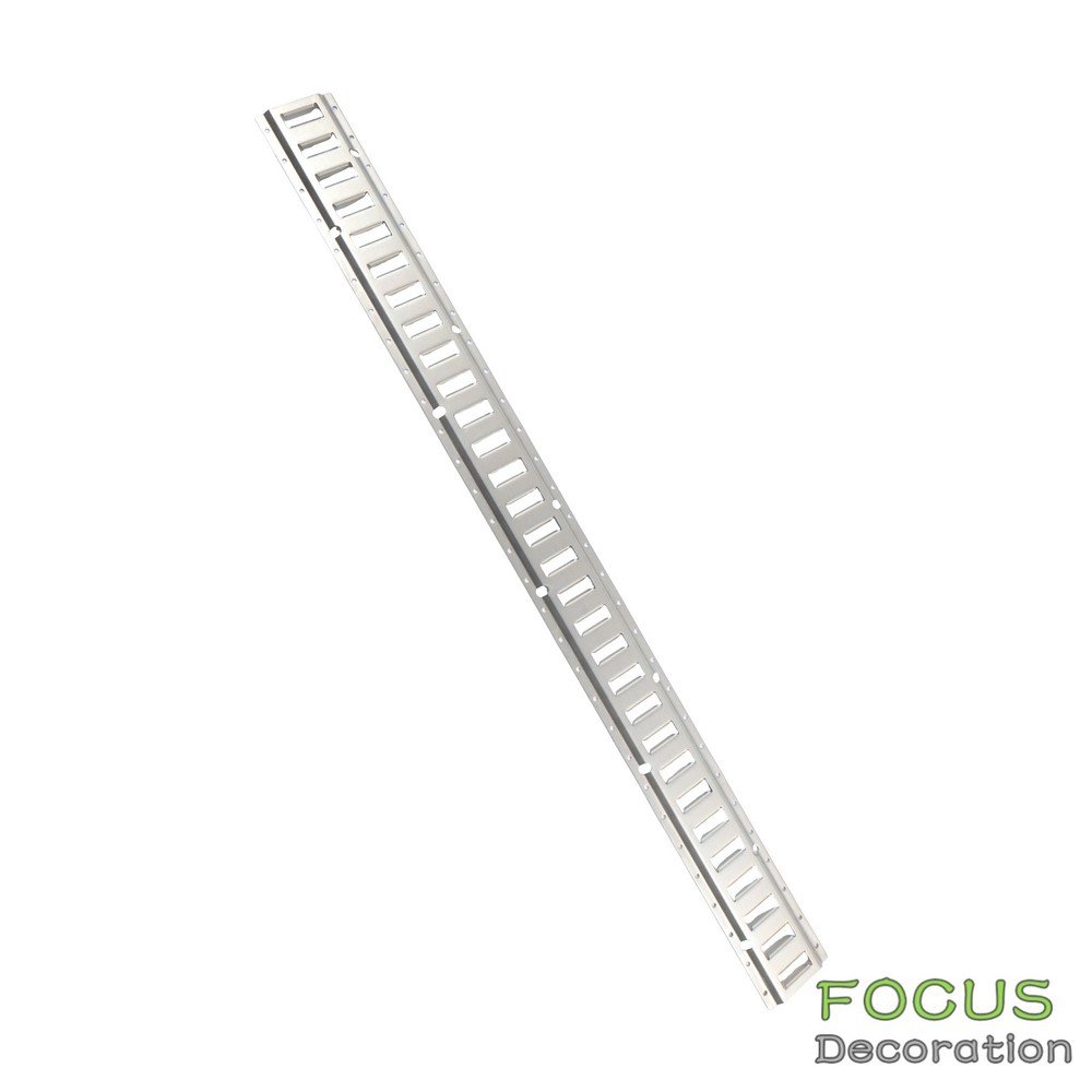 Flexible 6 Pack 5' E Track Tie Down Rail System Silver Heavy Loads Secure Cargo