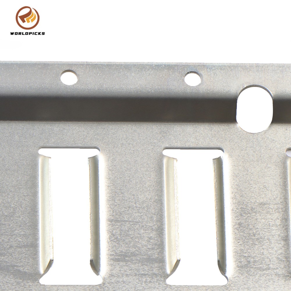 5' E Track Tie Down Rail 6 Pieces, Silver Galvanized, Universal Cargo Rail