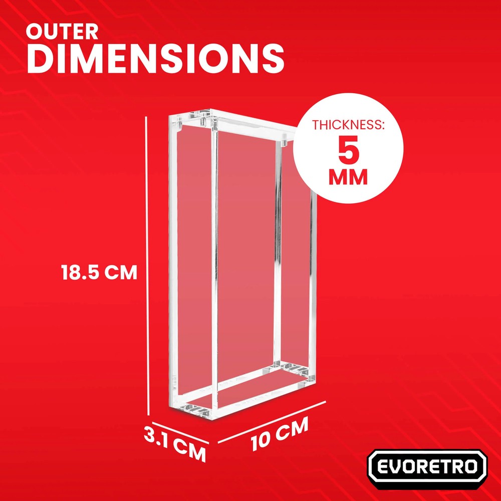 1x Acrylic Display Case for Lorcana Starter Deck Protective Box