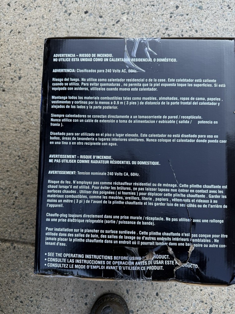 Fastenal Ormadus Construction Heater