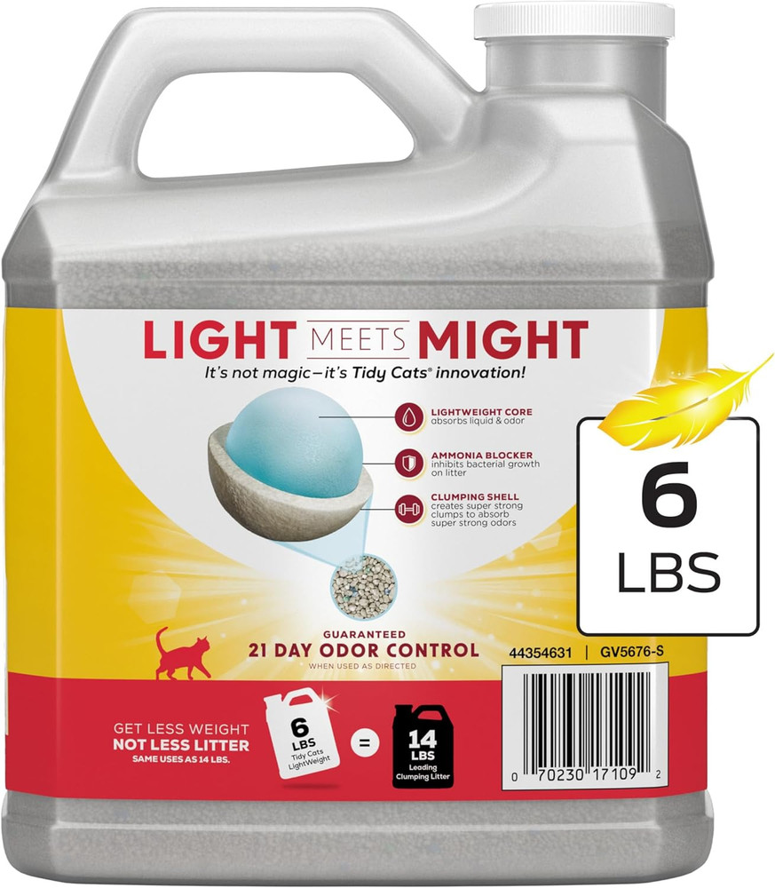 Purina Lightweight 24/7 Performance Odor Control, Multi-Cat, Clumping, 99.9 Per